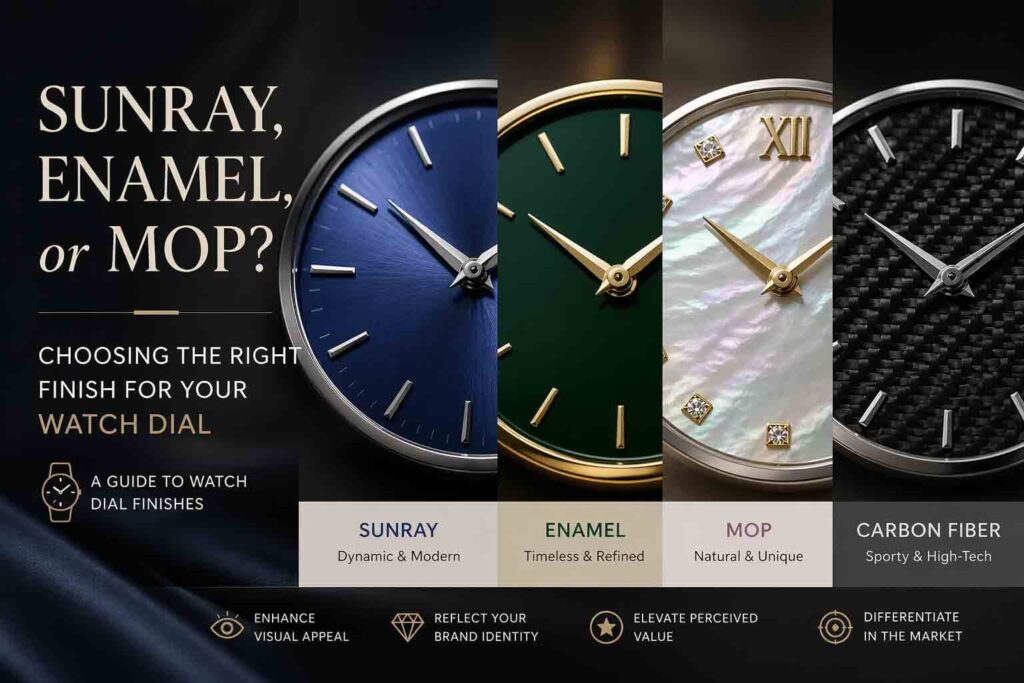 guide to watch dial finishes hongliyuanwatch