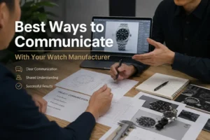 communicate with watch manufacturer
