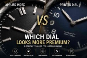 applied index vs printed dial