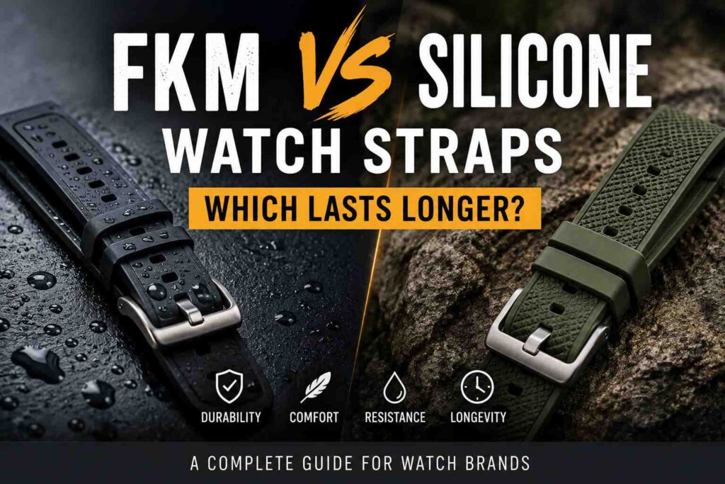 fkm vs silicone watch strap hongliyuanwatch 1