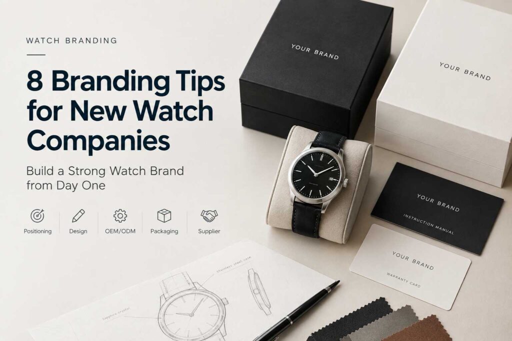 branding tips for new watch companies